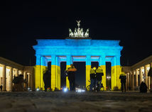Brandenburská brána, Berlín, Ukrajina