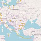 map oil and gas europe