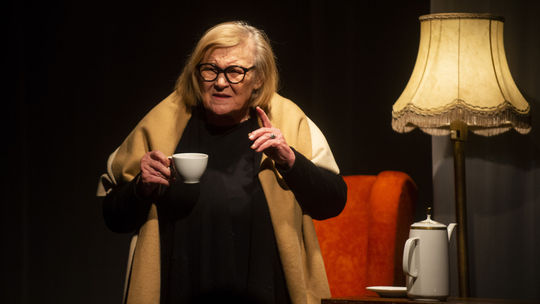 Zita Furková v hre Jeden nemecký život v...