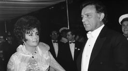 Elizabeth Taylor a jej dvojnásobný manžel Richard Burton 