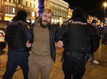 Rusko Ukrajina svet vojna protesty zadržaní
