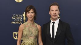 Benedict Cumberbatch a jeho partnerka Sophie Hunter