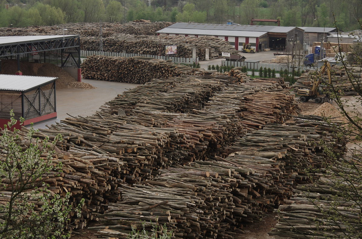 Záber na dvor BIOENERGY Bardejov (dnes TeHo...