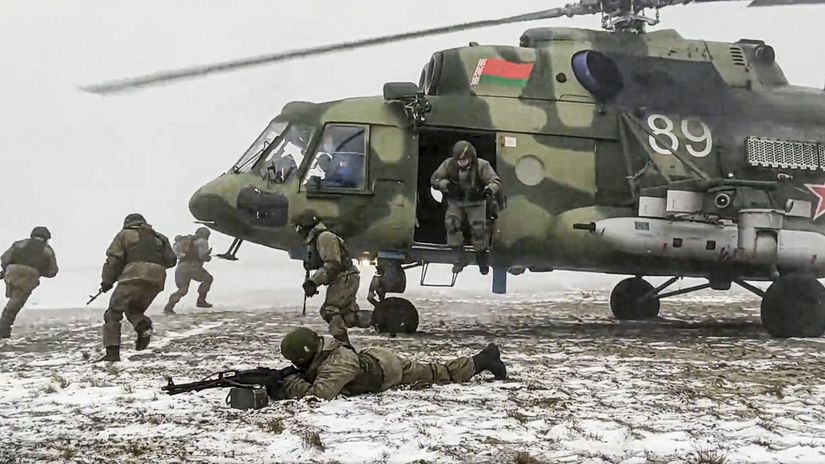 Bielorusko Rusko Ukrajina armáda jednotky