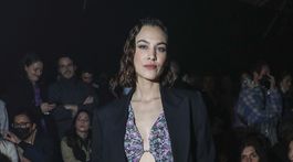 Paris Fashion Isabel Marant, Alexa Chung