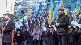 zhromaždenie protest ukrajina