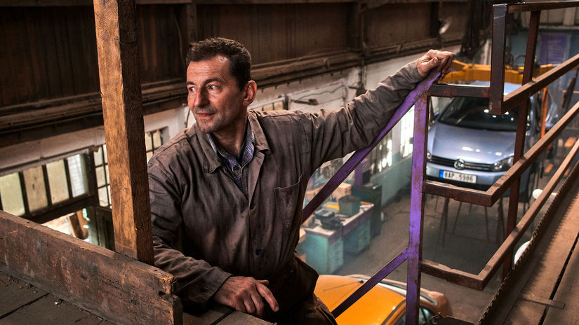 Ondřej Vetchý vo filme Betlehemské svetlo.