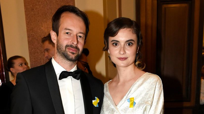 Eva Josefíkov na udeľovaní cien Český lev.