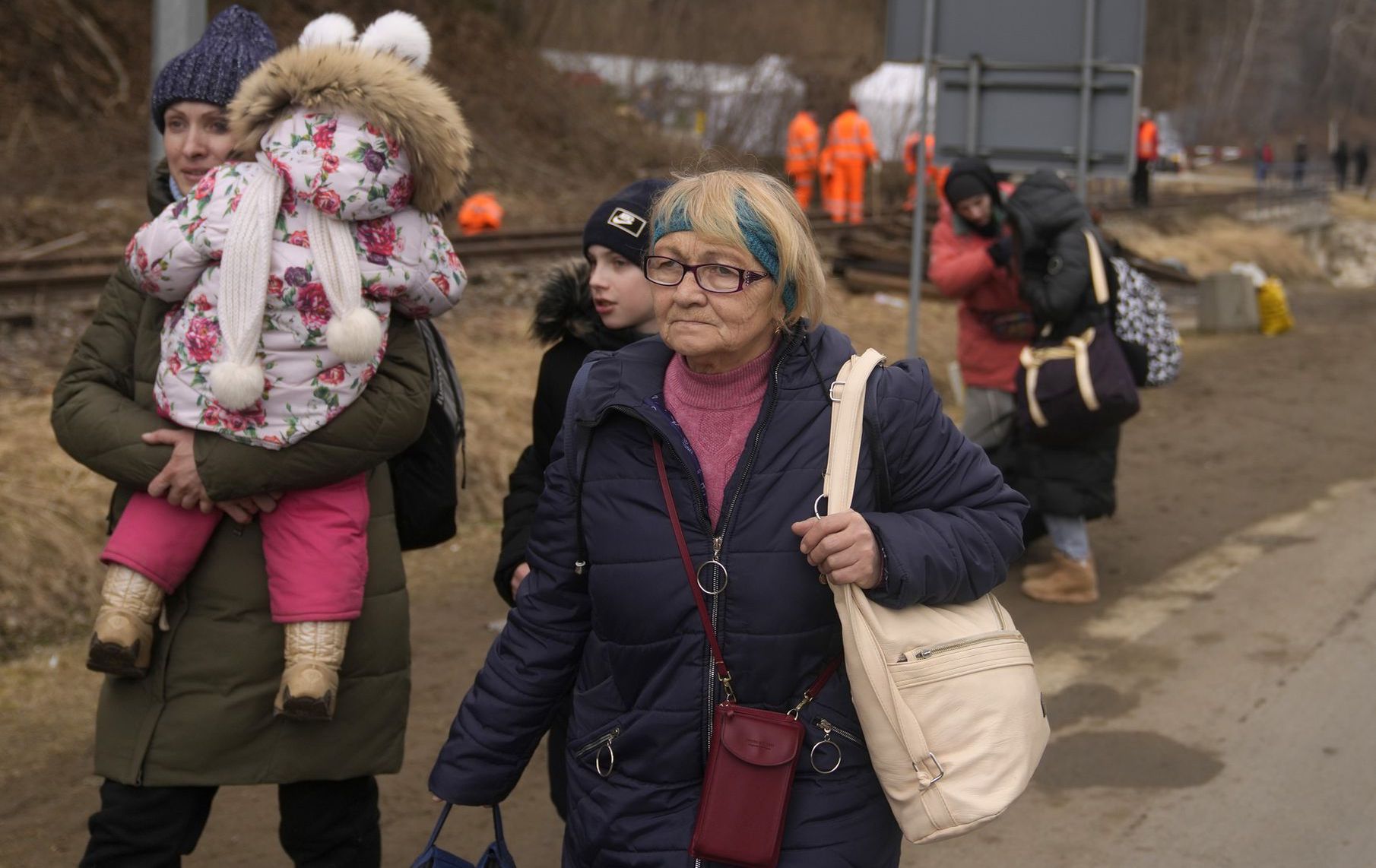 ukrajina poľsko hranica utečenci