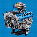 Yamaha - vodíkový motor V8