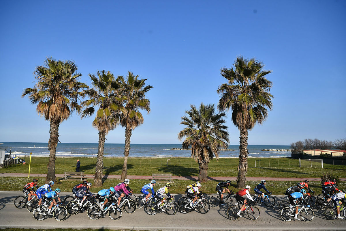 Momentka z 5. etapy pretekov Tirreno - Adriatico.
