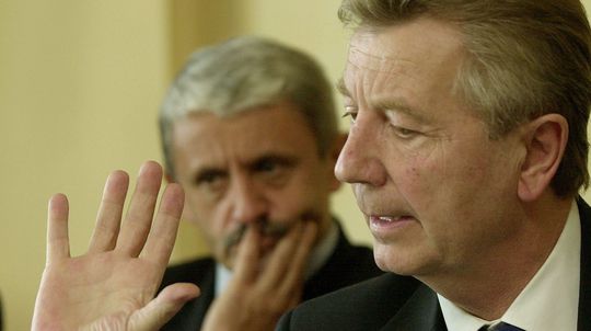 Ľubo Roman v októbri 2005, keď ho vládne strany...