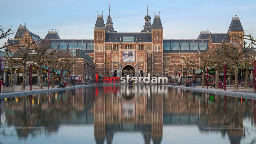 L'inscription I Amsterdam est l'une des inscriptions touristiques les plus populaires ...