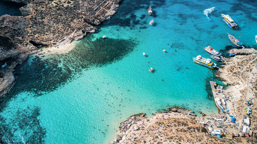 Malte se compose de trois îles - l'île principale de Malte ...