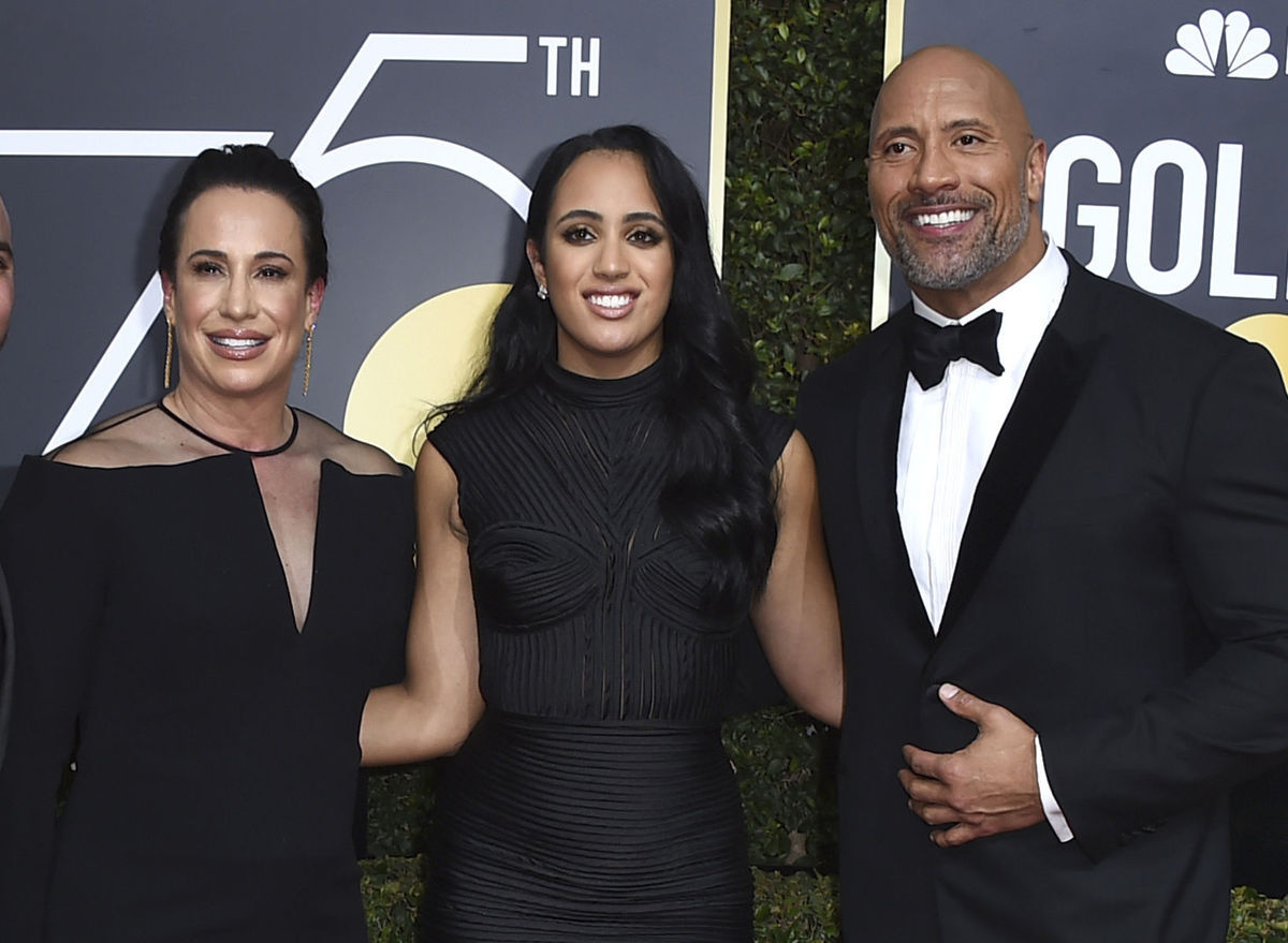 Herec Dwayne Johnson a jeho exmanželka a...