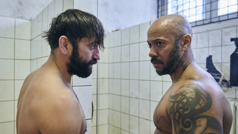 Milan Ondrík na zábere z filmu Petra Bebjaka...