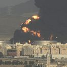 Saudská Arábia Motorizmus F1 VC tréning požiar