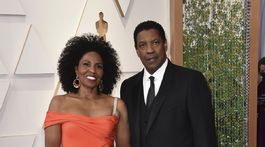 Herec Denzel Washington a jeho manželka Pauletta Washington.