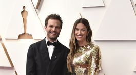 94th Academy Awards - Herec Jamie Dornan a jeho manželka Amelia Warner.
