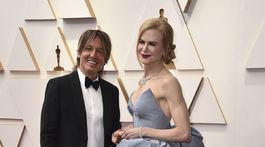 94th Academy Awards - Spevák Keith Urban a jeho manželka Nicole Kidman.