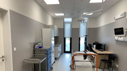 Nemocnica Šaca. Vyšetrovňa.