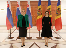 Moldavsko SR prezidentka Čaputová návšteva