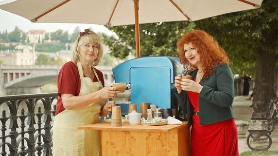 Eliška Balzerová a Jaroslava Kretschmerová vo...