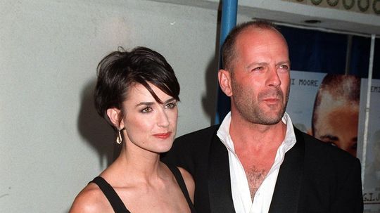 Bruce Willis a Demi Moore.