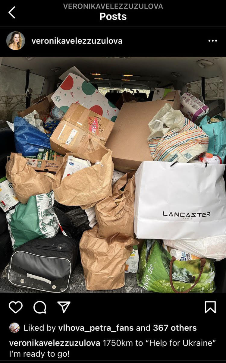 Pomoc pre Ukrajinu, status Veroniky Zuzuľovej.