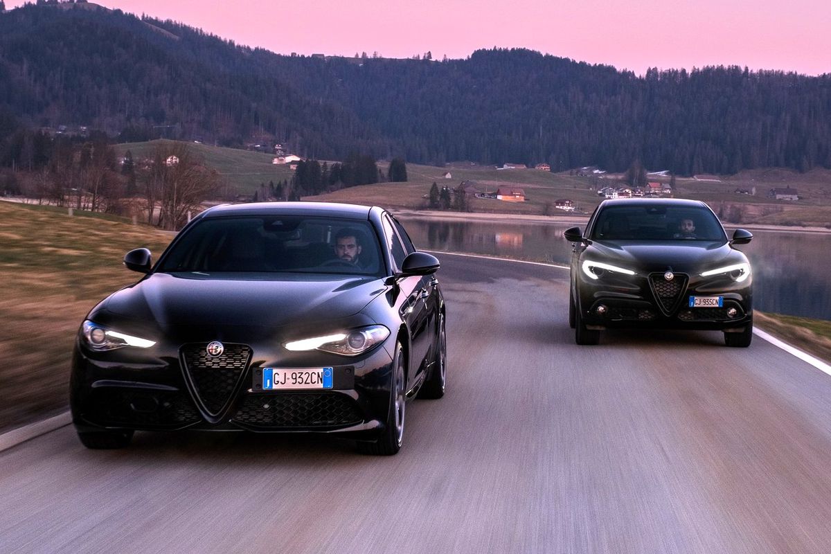 Giulia a Stelvio vychádzajú z doteraz...