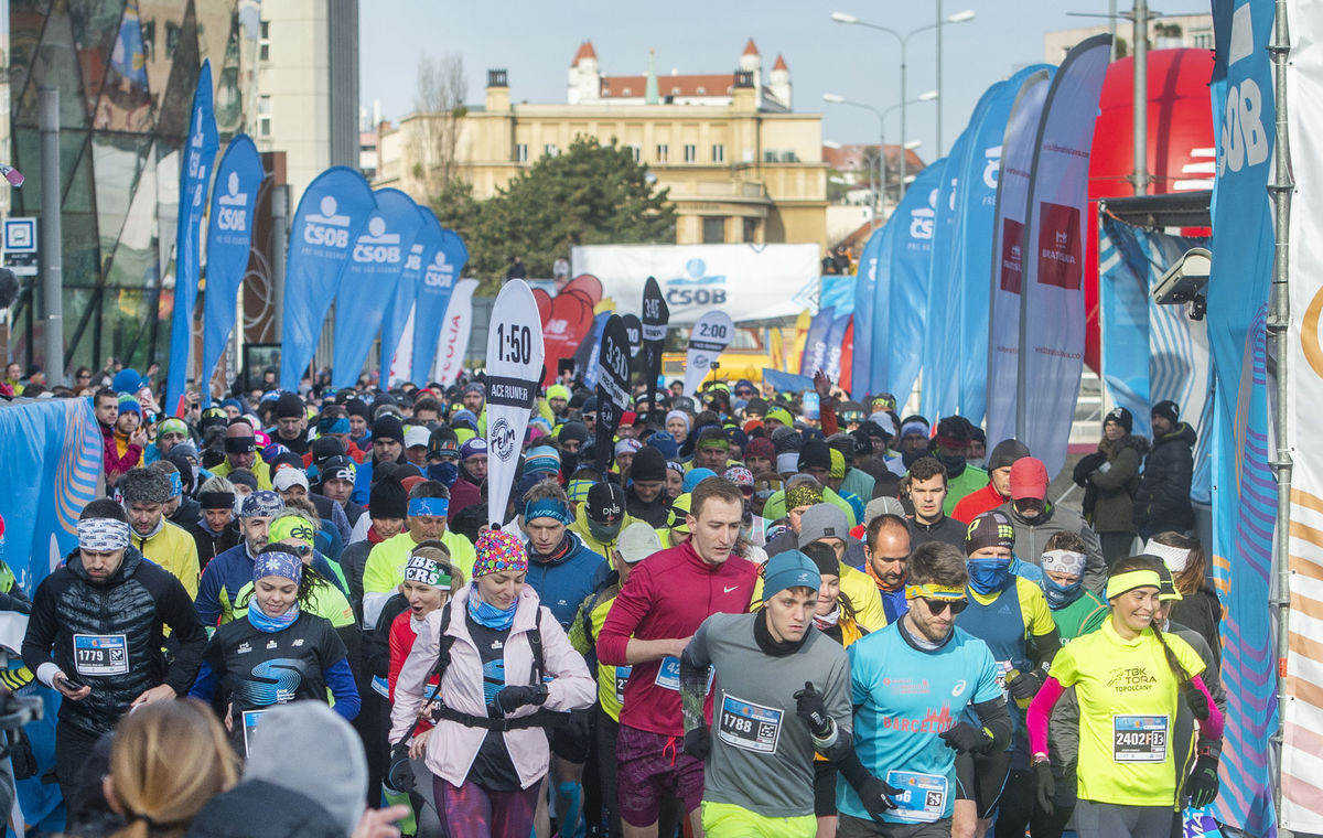 SR ČSOB Bratislava Marathon 2022 maratón BAX