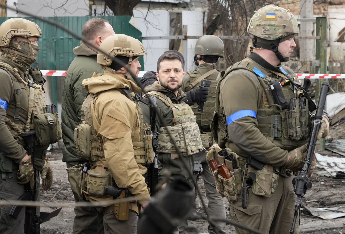Volodymyr Zelenskyj, Buča, vojna na Ukrajine