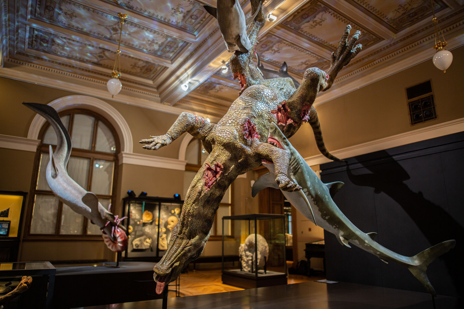 Jediný český dinosaurus Burianosarus augustai,...