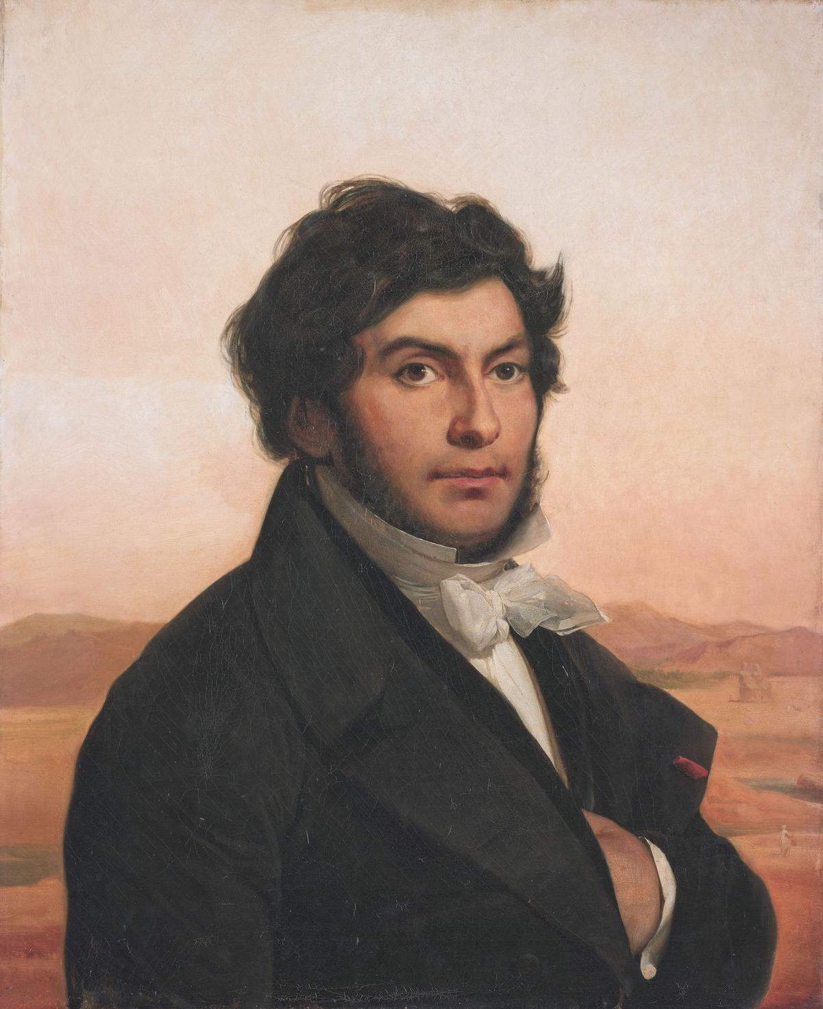 Jean-François Champollion. Maľba Léona Cognieta.