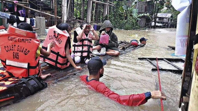 Filipíny záplavy