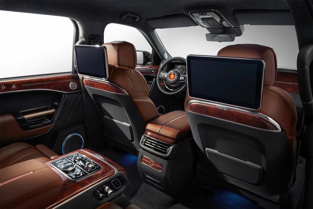 Hongqi LS7 ponúka vzadu maximálny luxus.