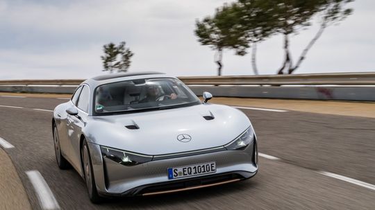 Mercedes-Benz EQXX - rekordná jazda 2022