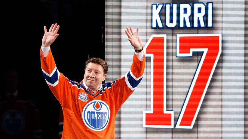 Jari Kurri je legendou Edmontonu Oilers.