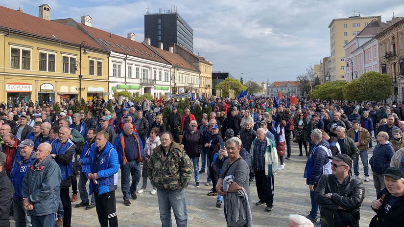 Košice / Protest / Demonštrácia /