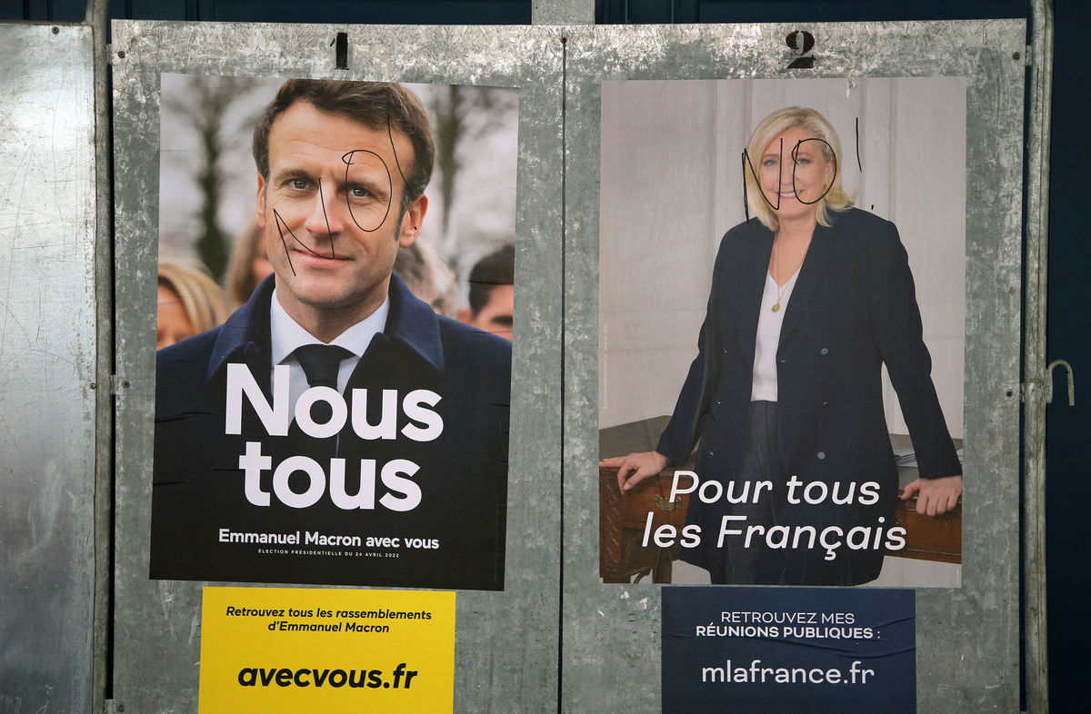 Francúzsko, Marine Le Penová, Emmanuel Macron
