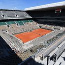 Centrálny dvorec Philippa Chartiera na Roland Garros.