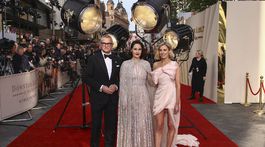 Hugh Bonneville, Michelle Dockery a Laura Carmichael
