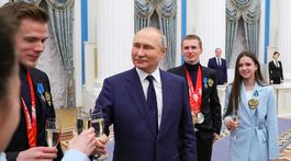 Rusko Putin olympionici paralympionici prijatie uarus