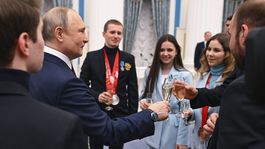 Rusko Putin olympionici paralympionici prijatie uarus