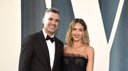 Cash Warren a jeho manželka Jessica Alba na...