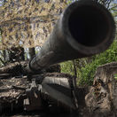 vojna na Ukrajine, tank, Donecká oblasť