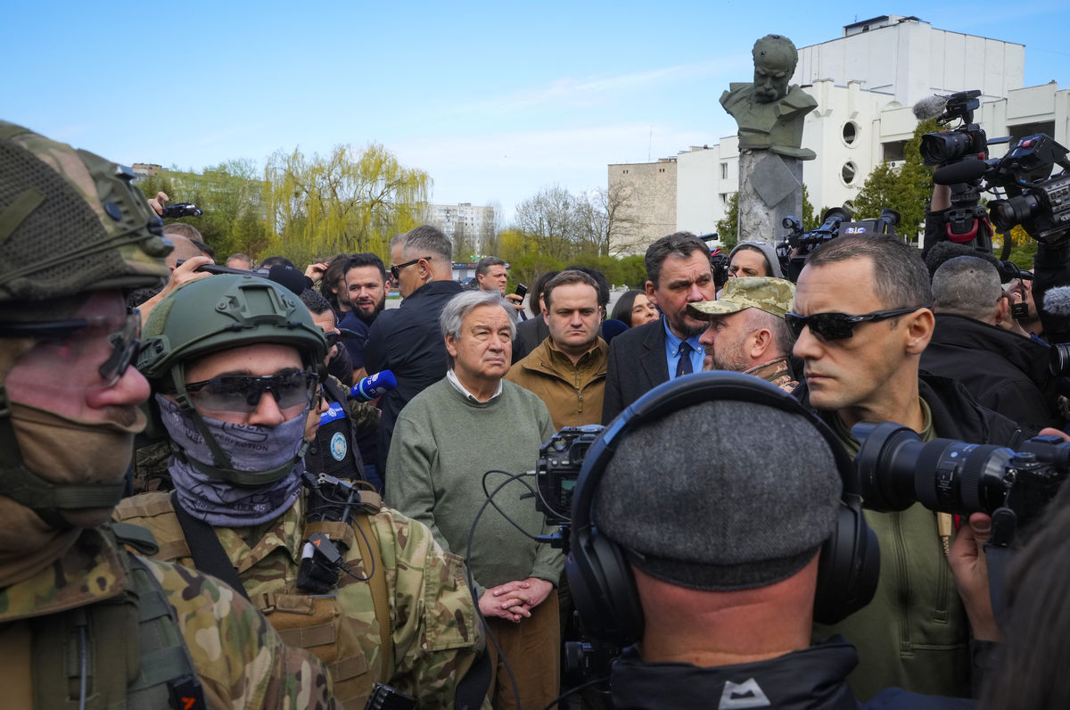 vojna na Ukrajine, Antonio Guterres
