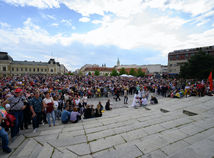 Nitra, Smer, protest