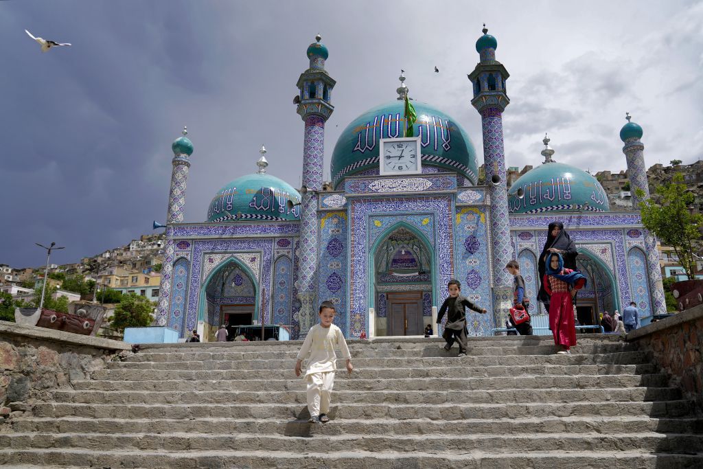 Afganistan, mešita, moslimovia