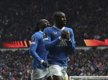 Anglicko šport futbal EL 1/2 odvety Glasgow Lipsko
